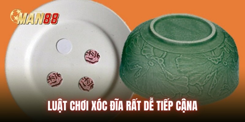 Luật chơi xóc đĩa rất dễ tiếp cận